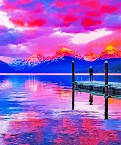 Sunset Clouds Diamond Painting