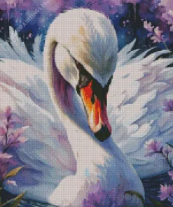 Swan Bird Diamond Painting
