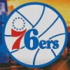 The 76ers Logo Diamond Painting