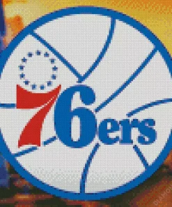 The 76ers Logo Diamond Painting