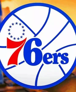 The 76ers Logo Diamond Painting