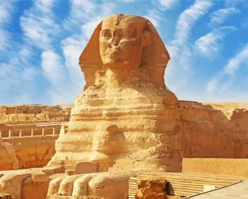 The Great Sphinx Of Giza In Egypt Diamond Painting