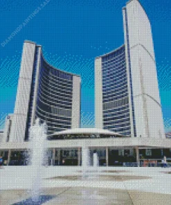 Toronto City Hall Diamond Painting