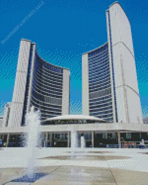 Toronto City Hall Diamond Painting