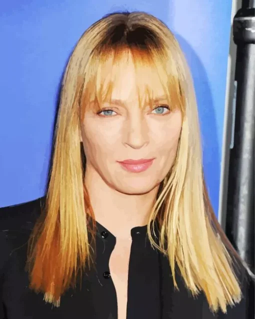 Uma Thurman Diamond Painting