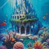 Underwater Castle Diamond Painting
