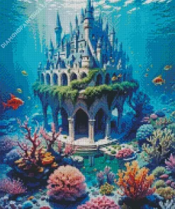 Underwater Castle Diamond Painting