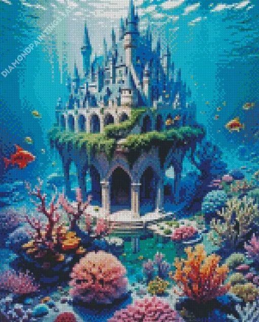 Underwater Castle Diamond Painting