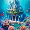 Underwater Castle Diamond Painting