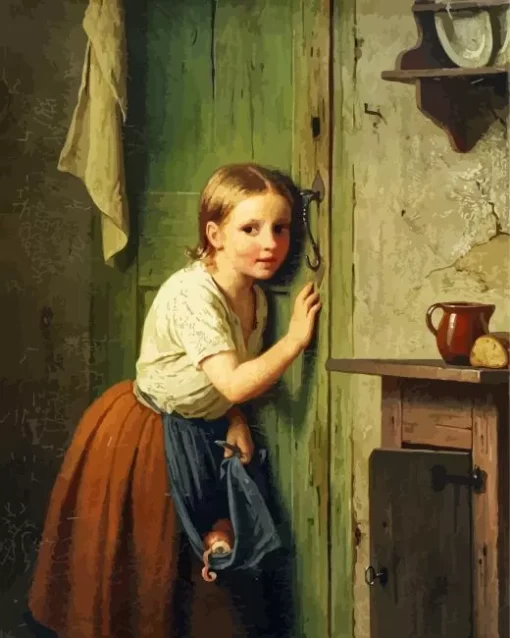Vintage Edwardian Painting Diamond Painting