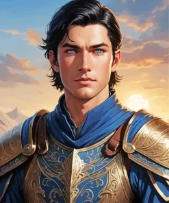 Warrior Boy Diamond Painting