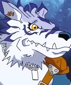 Weregarurumon Diamond Painting