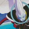 Whis Dragon Ball Diamond Painting