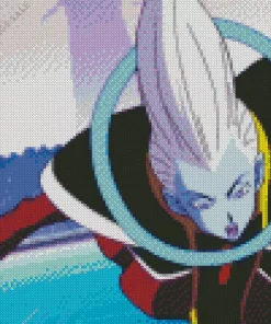 Whis Dragon Ball Diamond Painting