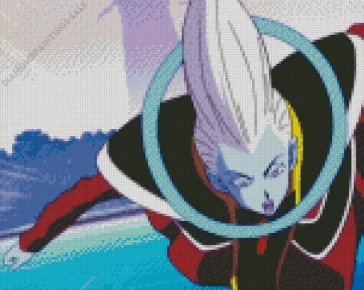 Whis Dragon Ball Diamond Painting