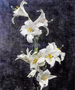 White Lilies By Henri Fantin Latour Diamond Painting