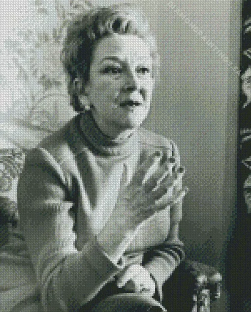 Beryl Reid Vintage Actress Diamond Painting