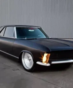 Black Matt 63 Riviera Car Diamond Painting