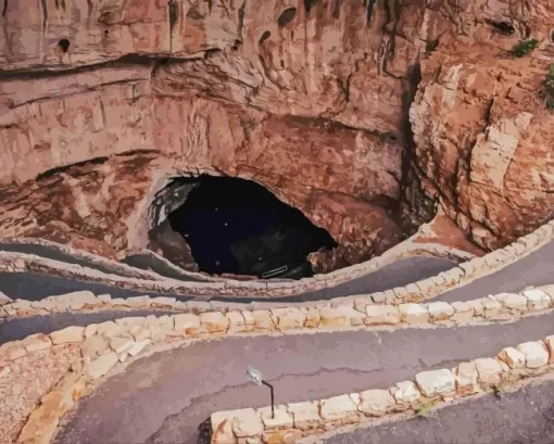 Carlsbad Canyon New Mexico Diamond Painting