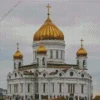 Cathedral of Christ the Saviour In Moscow Diamond Painting