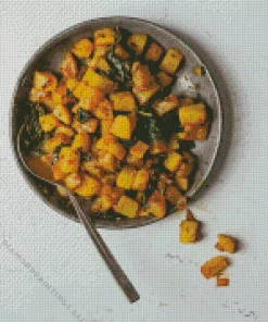 Daikon Curry Plate Diamond Painting