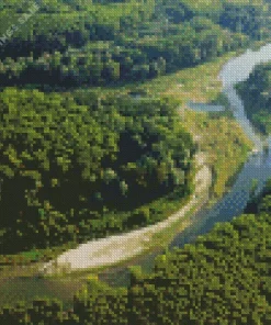 Danube River in Europe Diamond Painting
