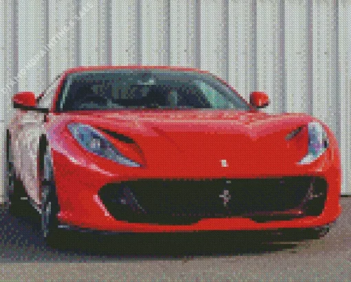 Ferrari 812 Sport Car Diamond Painting