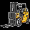 Forklift Illustration Art Diamond Painting