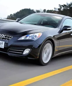 Hyundai Genesis Black Car Diamond Painting
