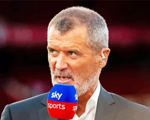 Irish Roy Keane Diamond Painting