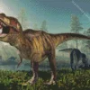 Mad Dinosaurs Diamond Painting