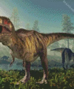 Mad Dinosaurs Diamond Painting