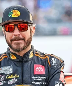 Martin Lee Truex Jr Diamond Painting