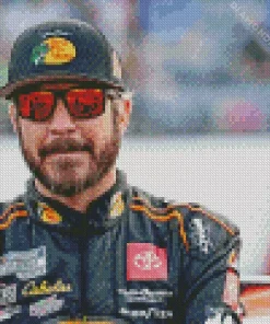 Martin Lee Truex Jr Diamond Painting