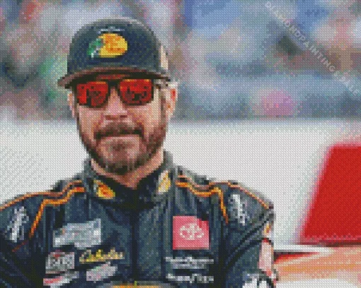 Martin Lee Truex Jr Diamond Painting