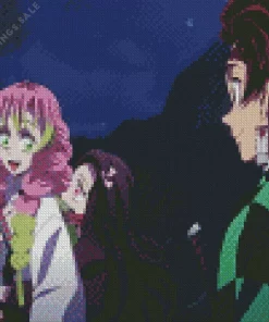 Mitsuri Kanroji Character Diamond Painting