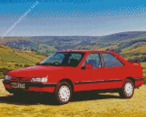 Peugeot 405 Diamond Painting
