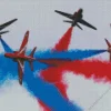 Red Arrows Diamond Painting