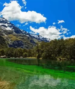 South Island Nature Diamond Painting