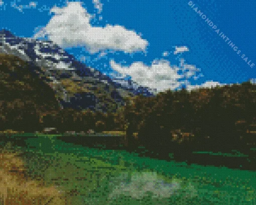South Island Nature Diamond Painting
