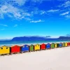 St James Beach Huts Diamond Painting