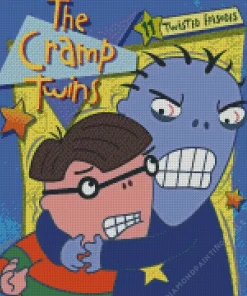 The Cramp Twins Poster Diamond Painting