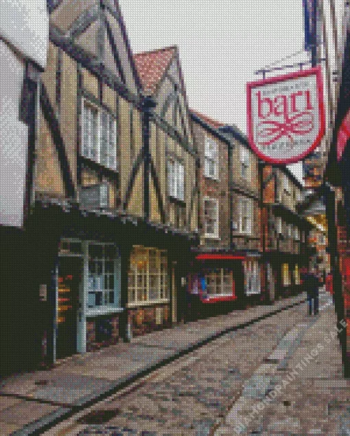 The Shambles Street In York Diamond Painting