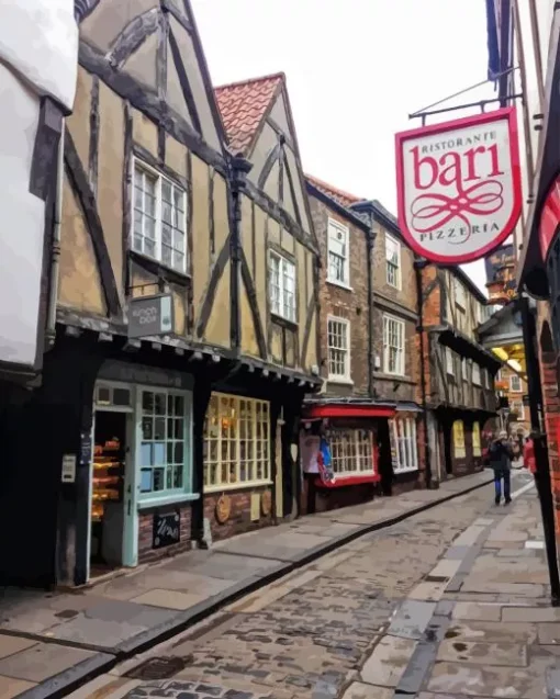 The Shambles Street In York Diamond Painting