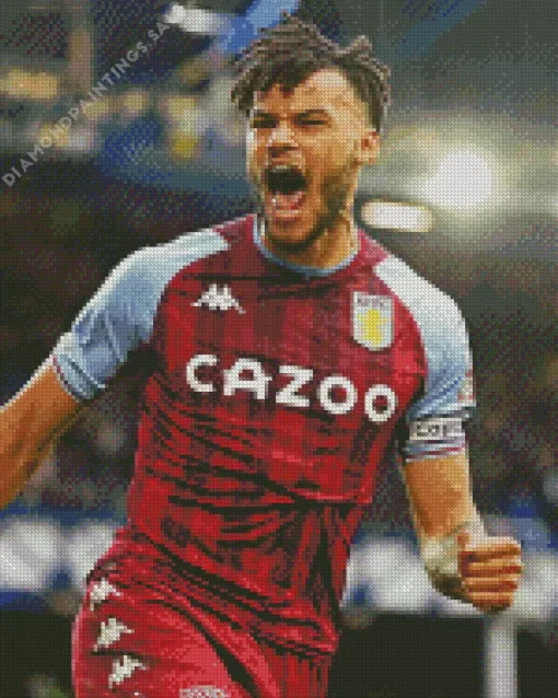 Aston Villa Tyrone Mings Diamond Painting