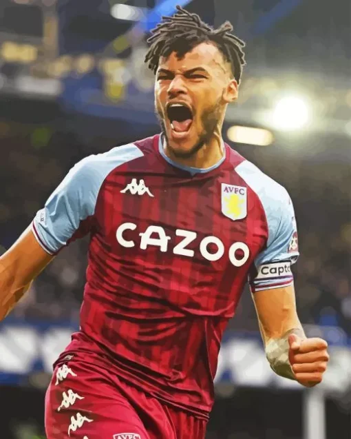Aston Villa Tyrone Mings Diamond Painting