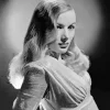 Black And White Veronica Lake Diamond Painting