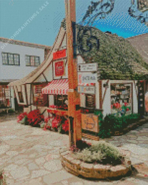 Carmel By The Sea City Diamond Painting