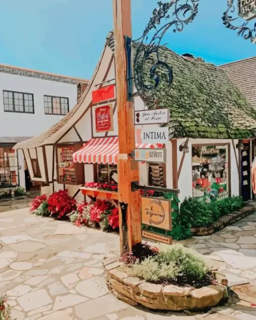 Carmel By The Sea City Diamond Painting