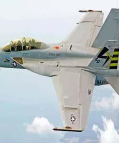 Flying Fa 18 Hornet Fighter Diamond Painting